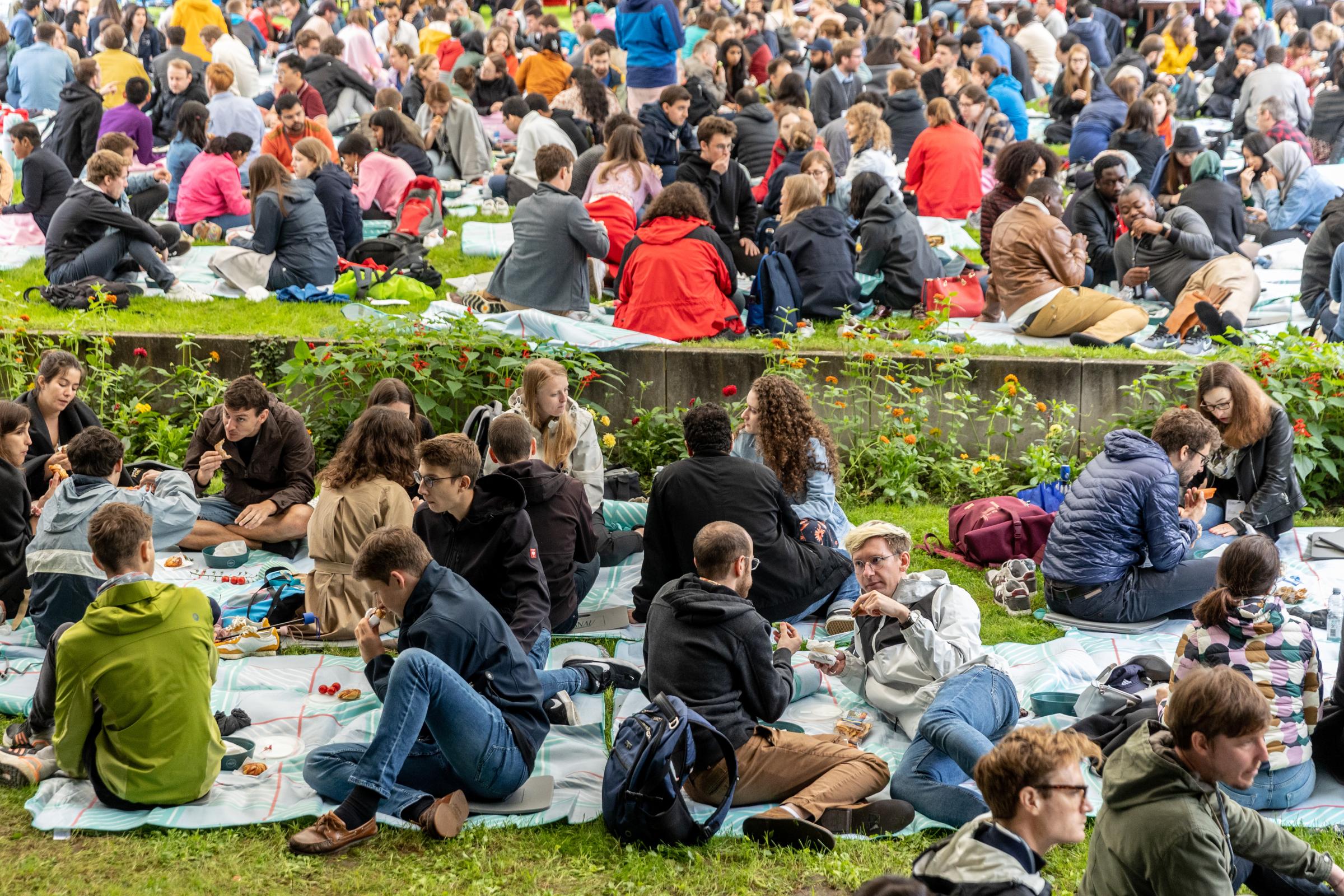 Picknick auf der Insel Mainau